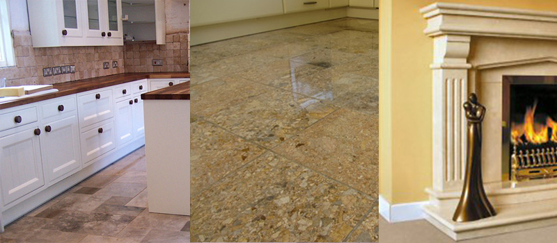 Stone Floor Tile Restoration|HOME