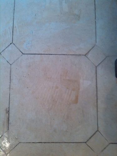 Limestone before clean