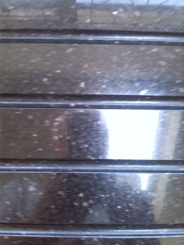 Granite kitchen worktop cleaned and sealed