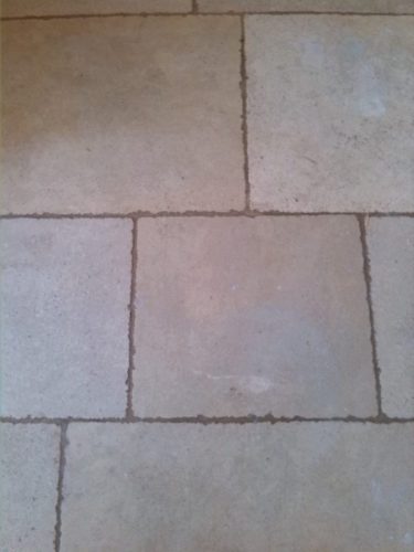 Limestone before restoration