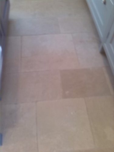 Limestone after restoration