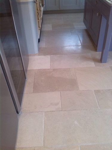 Limestone after restoration